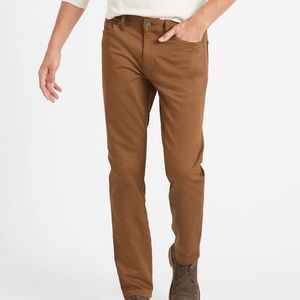Banana Republic Brushed Slim Fit Traveler pant